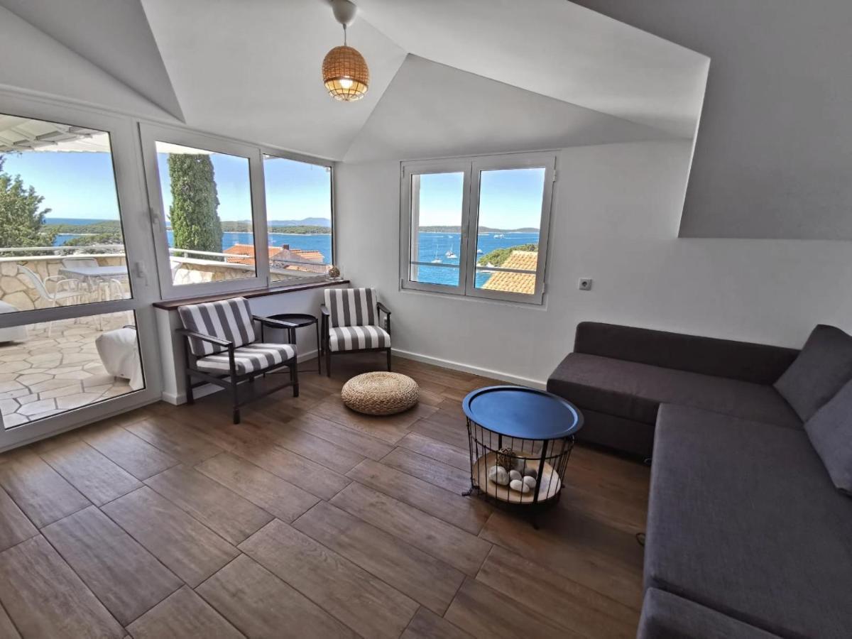 Spectacular Penthouse Suite In Hvar Centre Hvar Island Екстер'єр фото